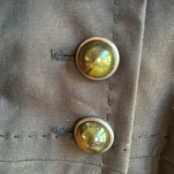 NWT Facconable Brown Swingstyke Jacket Blazer Size Medium - Picture 2 of 7